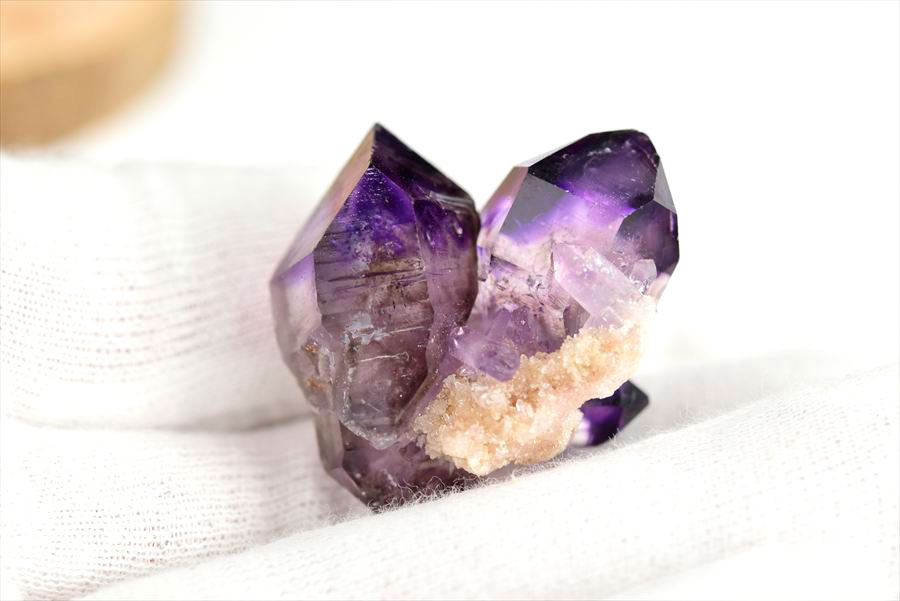 ジンバブエ チブク鉱山産 アメジストエレスチャル｜シャンガン