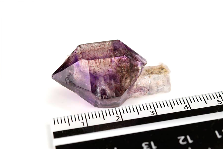 ジンバブエ チブク鉱山産 アメジストエレスチャル｜シャンガン