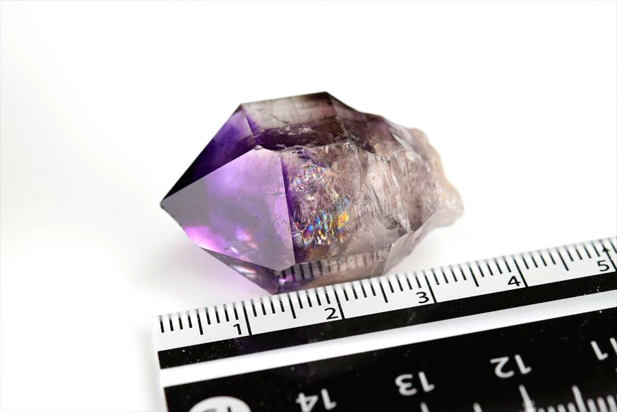 ジンバブエ産　アメジストエレスチャル　セプターアメジスト　紫水晶　鉱物　標本　パワーストーン