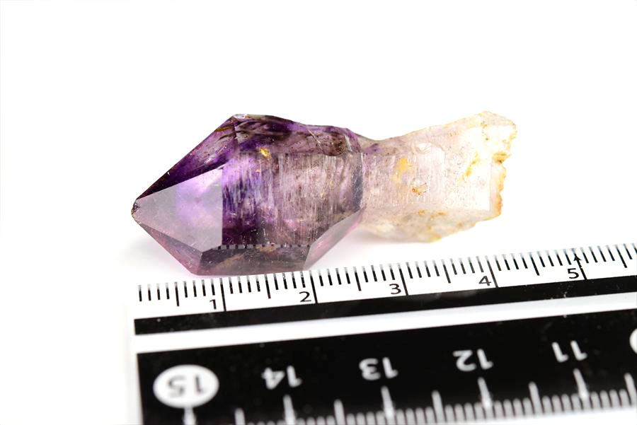 ジンバブエ産　アメジストエレスチャル　セプターアメジスト　紫水晶　鉱物　標本　パワーストーン