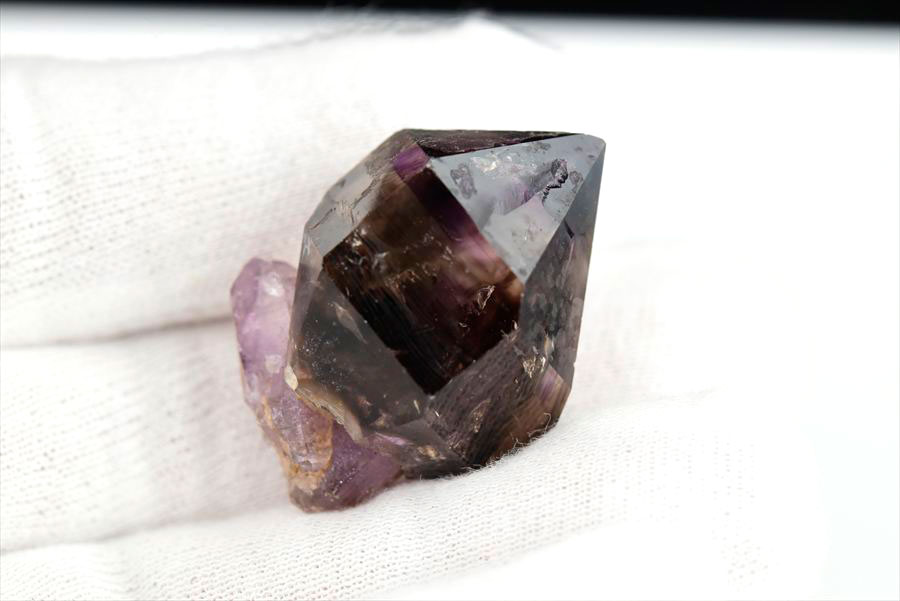 ジンバブエ産　アメジストエレスチャル　セプターアメジスト　紫水晶　鉱物　標本　パワーストーン