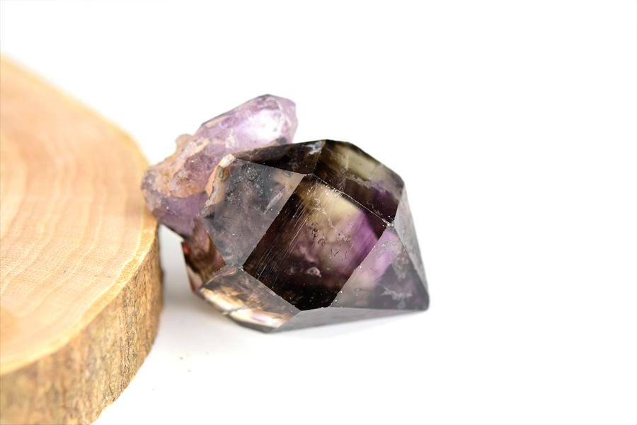 ジンバブエ産　アメジストエレスチャル　セプターアメジスト　紫水晶　鉱物　標本　パワーストーン