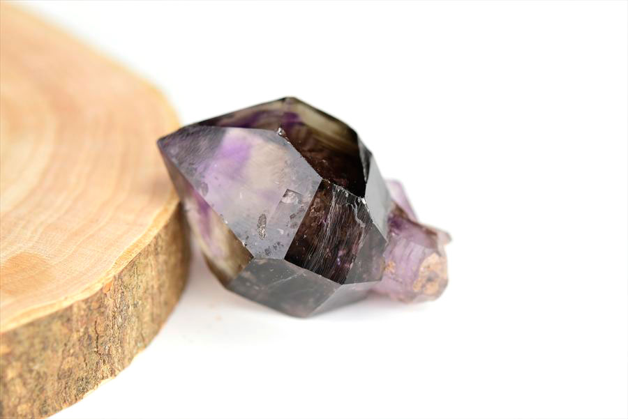 ジンバブエ産　アメジストエレスチャル　セプターアメジスト　紫水晶　鉱物　標本　パワーストーン
