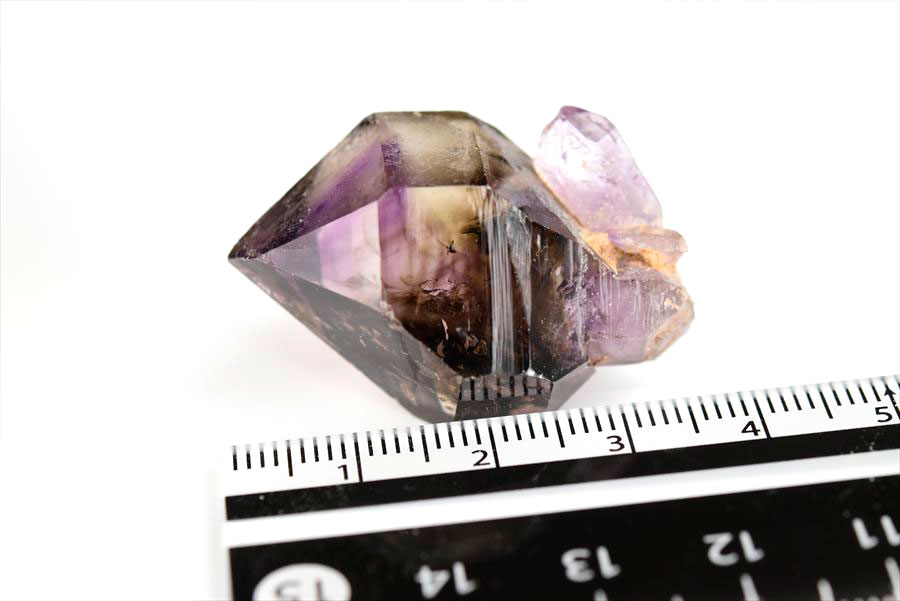 ジンバブエ産　アメジストエレスチャル　セプターアメジスト　紫水晶　鉱物　標本　パワーストーン